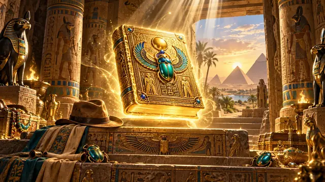 Book of Ra – egyptská hrobka a zlatá kniha